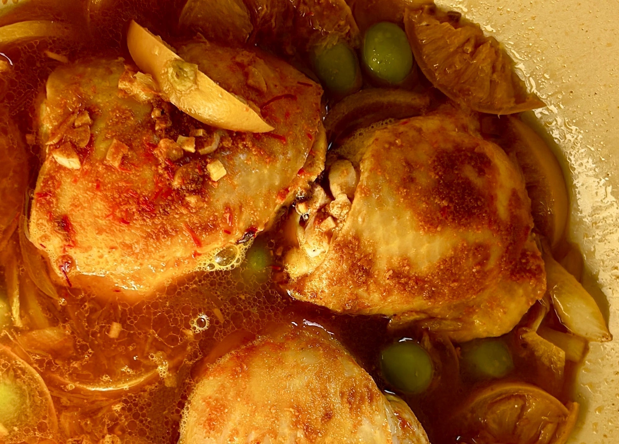 Moroccan Saffron Chicken