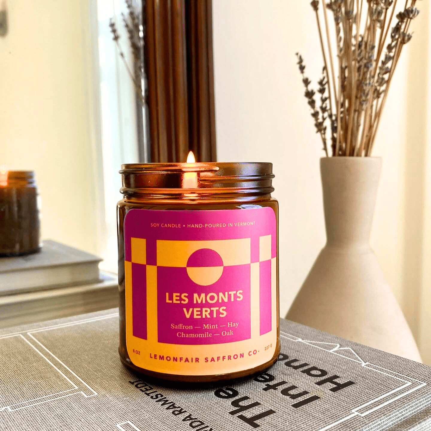 Les Monts Verts Candle - Lemonfair Saffron Co.